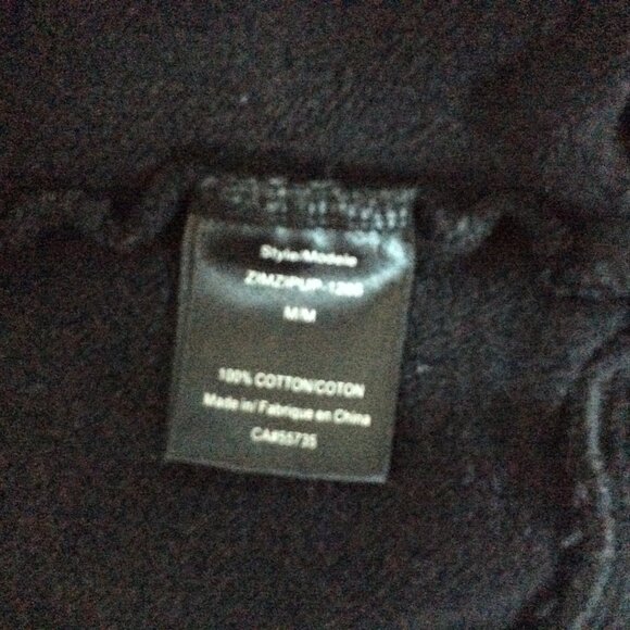 Heavyweight Streetwear Premium Black Hoodie – Size M - Picture 6 of 6